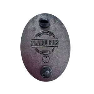 Artesanías de Metal Esmaltado Personalizadas con Acabado Brillante en Níquel Negro, Oro, Plata y Cobre, Pin de Esmalte Transparente - Product Image 3