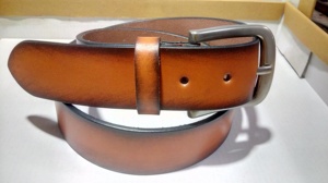 Cinturón de cuero genuino 100% de calidad superior para hombres - Product Image 2