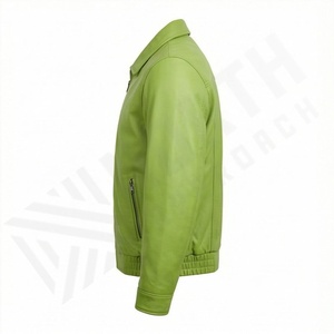 Chaqueta de Motociclista de Cuero Genuino para Hombre de la Mejor Calidad, Nueva Colección de Invierno, Chaquetas de Motocicleta con Protecciones Desmontables Personalizadas - Product Image 3