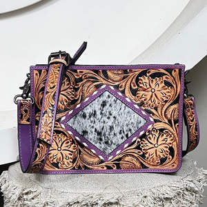 Bolso bandolera pequeño de cuero genuino con diseño artesanal, venta al por mayor directa de fábrica, para mujer, de piel de vaca natural, mini bolso cuadrado de mano. - Product Image 4