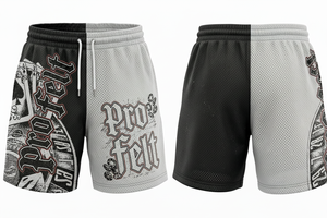 Nouveauté 2026 : Short de sport en maille avec cordon de serrage à la taille, idéal pour le sport, la gym, la course et le basketball, motif imprimé, OEM ODM - Product Image 3