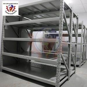 Rack durable à usage moyen avec structure en acier solide et étagères réglables pour un stockage efficace dans les entrepôts - Product Image 2