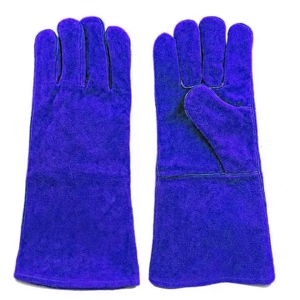 Equipo de Protección Personal, Guantes de Seguridad Industriales de Cuero, Guantes de Seguridad para Soldadura MIG de Piel de Vacuno - Product Image 6