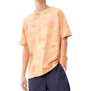 เสื้อยืดแขนสั้นผ้าฝ้ายถักพิมพ์ลายตามสั่ง 100% เป็นมิตรกับสิ่งแวดล้อม ระบายอากาศได้ดี แห้งเร็ว ทรงหลวมแบบยูนิเซ็กส์ คอเสื้อแบบดรอปโชว์เดอร์ สไตล์เรโทร - Product Image 2