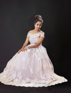 Elegante Vestido de Novia de Gala con Hombros Descubiertos, con Malla Bordada y Tul, Escote Corazón, Estilo Vintage - Product Image 1