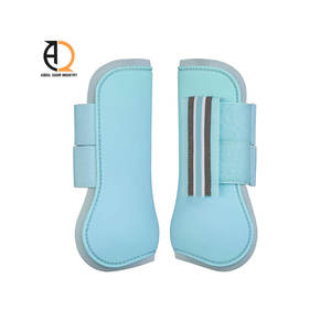 Bottes de protection pour chevaux, nouveaux modèles, en néoprène, pour la protection sportive des tendons. - Product Image 4
