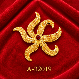 Red Center Floral Silver Plated Zircon Filigree Brooch <b>Pin</b> Daily Wedding Anniversary Statement Lapel Jewelry for Women Party - Product Image 4