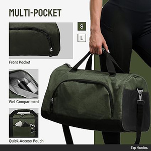 Bolsa Deportiva de Gimnasio de Primera Calidad, Bolsa de Viaje, Material Resistente, Gran Capacidad para Entrenamiento y Ejercicio - Product Image 4