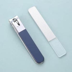 OEM Custom Logo Professional Manicure Set Portable Stainless Steel <b>Nail</b> Grooming Kit with Travel <b>Case</b> for Wholesale - Product Image 2