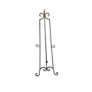 Black Metal Painting <b>Easel</b> Stand with Adjustable Height for Home Decor Photo Display Floor <b>Easel</b> Adjustable Height Floor <b>Easel</b> - Product Image 1