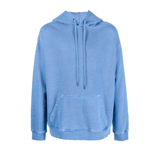 Sweat-shirts à capuche oversize épais délavés à l'acide avec logo personnalisé, style vintage délavé aux minéraux, streetwear pour hommes, pulls en molleton vierges 2024 - Product Image 1