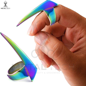 New Trendy Hair Extensions Remover <b>Pliers</b> <b>Set</b>, Micro Beads Hair Loop Tool Stainless Steel Packed In Soft Case Hair Parting Tools - Product Image 2