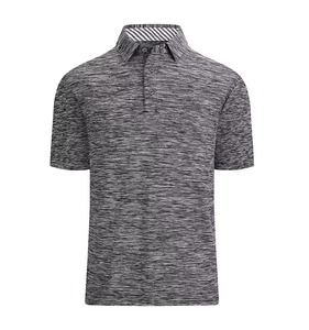 Camisetas de Alta Calidad, Tejido de Punto DryFit de Poliéster/Algodón, Secado Rápido, Manga Corta, Tallas Grandes, Transpirables, Color Sólido, ODM - Product Image 1