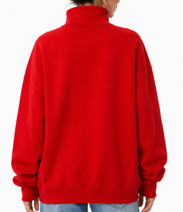Sudadera con Capucha Premium para Mujer, Cuello Alto Corto, 100% Algodón Felpa, Ecológica, Transpirable, de Secado Rápido - Product Image 2