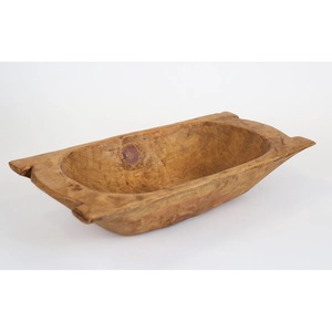 Cuenco decorativo de madera hecho a mano, tallado estilo Wabi Sabi, sin recubrimiento, para servir comida, decoración del hogar - Product Image 5