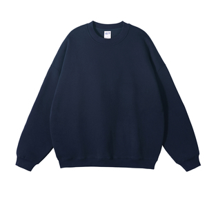 Sweat-shirt personnalisé en gros, fabricant OEM, fournisseur, molleton de coton 380 GSM, pull à col rond vierge, commande en gros - Product Image 4
