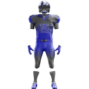 Vêtements de sport d'équipe personnalisés, uniforme de football américain, uniforme de football américain pour hommes de haute qualité et pas cher, maillot de football - Product Image 5