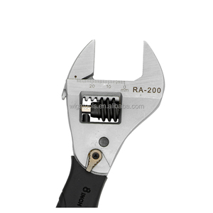 Llave Inglesa Ajustable con Trinquete WIGA-RW 0-29 mm, Mango Antideslizante de Tacto Suave, CR-V, Herramienta Industrial Profesional - Product Image 2