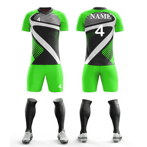 Design All Season Breathable <b>Compression</b> Soccer Wear Suit Jersey with Short Set Football Training Wear Player Uniform Sets - Product Image 1