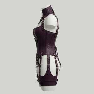 Culotte gainante Steampunk en similicuir pour femme, grande taille, ajustable, amincissante, correction de posture - Product Image 3