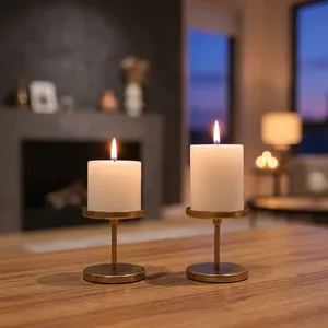 Metal <b>Candle</b> Stand <b>Candle</b> Holder for Home Decor Birthday Decoration Romantic <b>Dinner</b> Table Centerpiece Decorative <b>Candle</b> Stand - Product Image 6