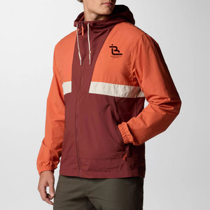 Veste coupe-vent colorée tendance pour homme, légère, résistante à l'eau, veste décontractée pour l'extérieur, logo personnalisé, vente en gros - Product Image 2