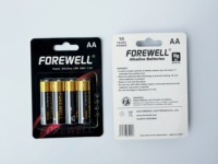 Baterai Alkali FOREWELL Energi Tinggi LR6 AA 1.5V Daya Tahan Stabil untuk Remote Control & Senter Grosir
