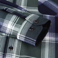 Veste en flanelle à capuche pour homme de haute qualité, en coton, décontractée, à manches longues, avec boutons en corne, chaude, pour l'hiver, streetwear