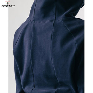 Sudadera Corta de Lona con Capucha y Hombros Caídos, 100% Algodón, Personalizable con Logotipo Frontal, Estilo Urbano para Mujer - Product Image 5