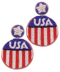 Luxury Beaded <b>Earrings</b> Handmade Statement Jewelry for Women At Best Price - Product Image 6