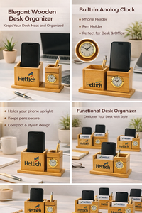 Designer Personalized Wooden Table Top with Printing for Graduation Promotional Office Products - Product Image 3