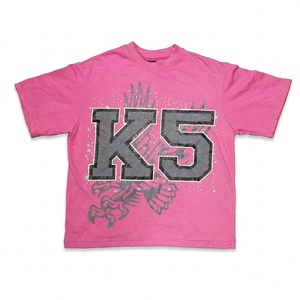 เสื้อยืดคอตตอนย้อมสีแบบแอซิดวอช 230 กรัม ทรงหลวมสไตล์วินเทจ เสื้อผ้าสตรีทแวร์ ยูนิเซ็กซ์ ผ้าคอตตอนแท้ - Product Image 3