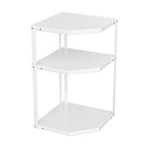 Étagère de rangement murale double niveau multifonctionnelle en fer moderne, support de rangement de cuisine en métal résistant à la rouille pour armoires - Product Image 1