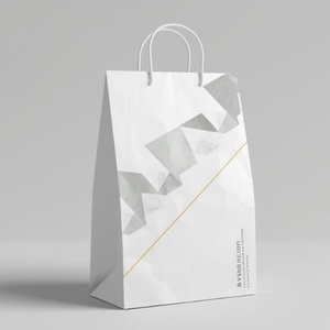 Stylish Euro Tote <b>Textile</b> Paper Bags Heavy Duty Cardboard Support for Boutique Merchandising and Luxury Giveaways - Product Image 3