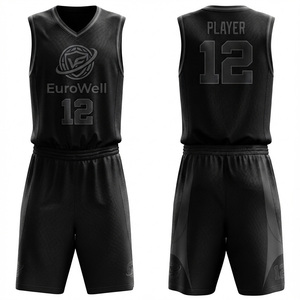 Pantalones Cortos de Jersey Reversibles Sublimados Personalizados de Alta Calidad, Uniforme de Baloncesto de Secado Rápido, Malla Transpirable, 100% Poliéster - Product Image 2