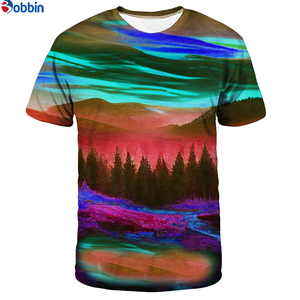 เสื้อยืดผ้าฝ้ายแท้สำหรับผู้ชายพิมพ์ลายโลโก้ตามสั่ง - Product Image 6