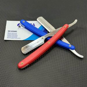 Navaja de afeitar profesional para barbería, cuchillo de afeitar de acero inoxidable con mango clásico, herramienta de aseo para hombres - Product Image 1
