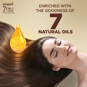 Huile capillaire réparatrice Emami 7 Oils in One avec complexe Pro VM et 7 extraits et huiles végétales. Achetez auprès du fabricant. - Product Image 3