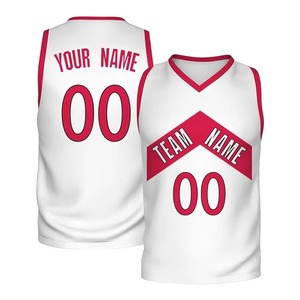 Maillots et shorts de basketball personnalisés pour hommes, imprimés par sublimation, design réversible, couleur et logo personnalisables, maille respirante - Product Image 1