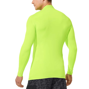 Nouvelle chemise de compression à manches longues pour homme, personnalisée, respirante, séchage rapide, protection solaire, matière Spandex/Polyester de qualité supérieure - Product Image 3