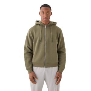 Custom Men's Digital Printing <b>Zip</b>-Up <b>Hoodie</b> Cotton/Polyester Blend Heavyweight Waterproof Winter Thermal <b>Pocket</b> Solid XS - Product Image 1