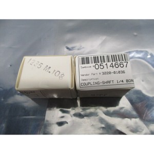 2 AMAT 3220-01036 ข้อต่อเพลาขนาด 1/4 นิ้ว, 101682 - อุปกรณ์และอะไหล่เซมิคอนดักเตอร์ระดับโลกที่เชื่อถือได้ - Product Image 2