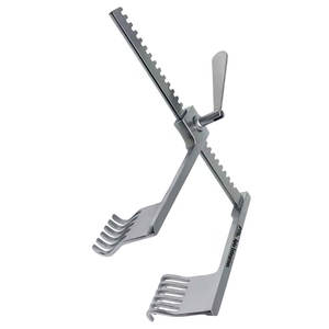 Retractor ortopédico con 6 puntas Distractor manual multifuncional para procedimientos lumbares y costillas Instrumento quirúrgico - Product Image 3