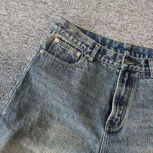 men <b>woman</b> <b>baggy</b> <b>jeans</b> costum logo - Product Image 4