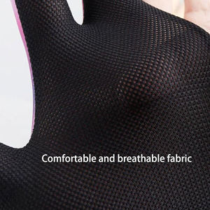 Three Finger Snooker Gloves Nylon Spandex Blend Breathable Open Thumb Index Design Pool Cue - Product Image 3