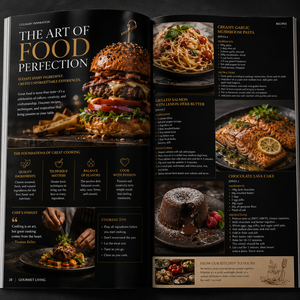 Servicio de Impresión de Revistas de Lujo Personalizadas al Por Mayor, Impresión Offset a Todo Color CMYK de Alta Calidad, Impresión Premium - Product Image 6