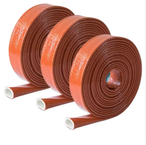 ปลอกหุ้มไฟเบอร์กลาสเคลือบซิลิโคนทนความร้อน ป้องกันไฟลาม วัสดุฉนวนกันความร้อน ทนไฟ - Product Image 5