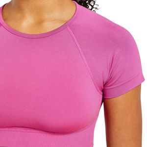 Haut court extensible pour femme – Idéal pour le fitness, le yoga, la gym et l'entraînement sportif – Respirant et confortable - Product Image 5