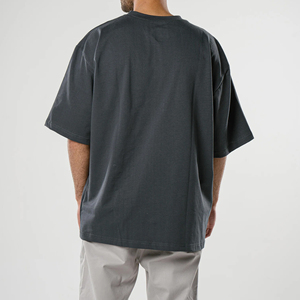 Nouveau T-shirt Homme Slim Fit Col Rond Imprimé Personnalisé Tissu Polyester/Coton Écologique Séchage Rapide Respirant - Product Image 3