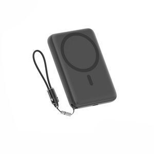 Batterie externe compacte sans fil 10000mAh, chargeur portable avec prise en charge de la charge rapide pour téléphones et appareils intelligents - Product Image 5